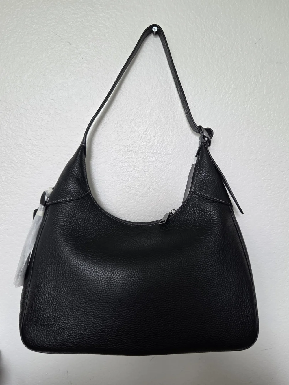 Coach Black Leather Shoulder Bag